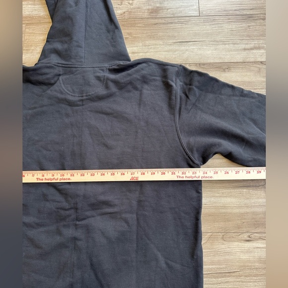 Pittsburgh Vintage Baseball Throwback Retro Design Full Zip Hoodie Sz XL Black - Picture 6 of 9